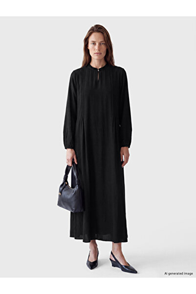 LC Waikiki Блестящи избори от Shining Store: Рокля с висока яка, волани и раз...
