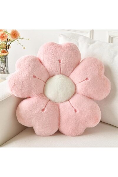 THE WHITE SHOP Flower Pillow, Decorative Throw Pillows for Bed Couch, Cute Da...