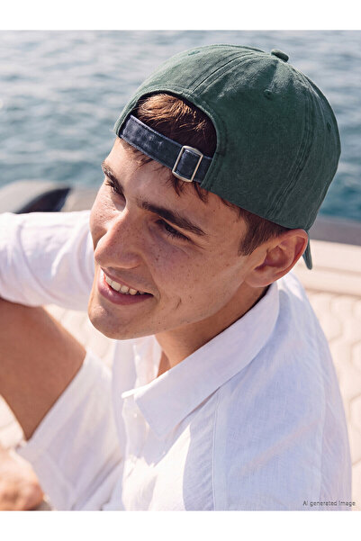 LC Waikiki Nevavm Men's Cap with Text Embroidery