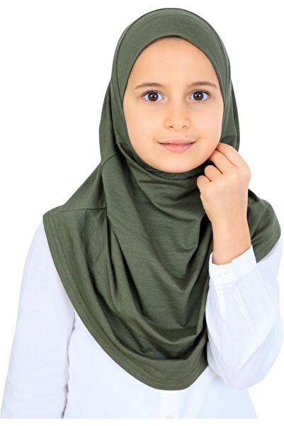 Prien حجاب جاهز للارتداء للفتيات، وشاح إسلامي ناعم من الفيسكوز قطعة واحدة للأ...