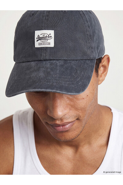 LC Waikiki Nevavm Embroidered Men's Cap Hat with Difference