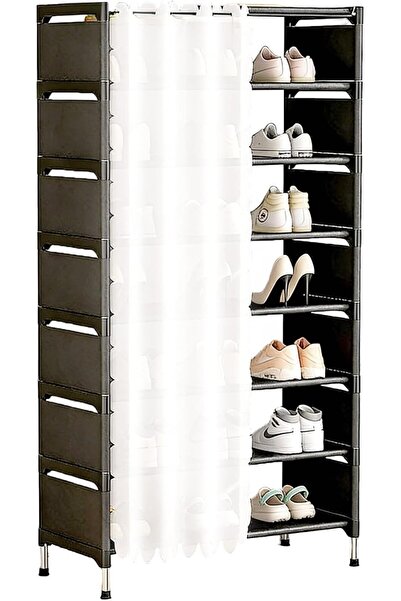 U-HOOME U HOOME Shoe Rack, Shoe Organizer with Dustproof Cover,Vertical Narro...