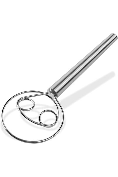Generic Stainless Steel Dutch Style Dough Whisk Hook - Sourdough Bread Mixer ...