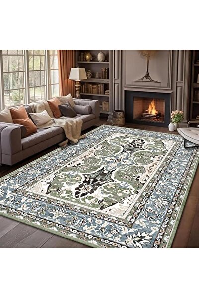 Forubar Boho Area Rugs for Living Room, Washable Persian Rug, Non-Slip Vintag...