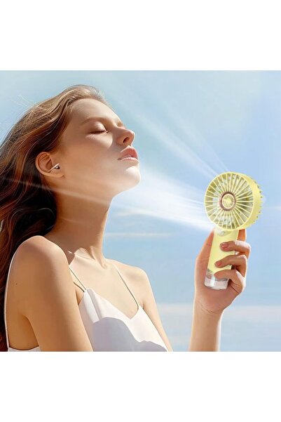 Morvena Picks Ventilator personal portabil pentru ceață, ventilator de răcire...
