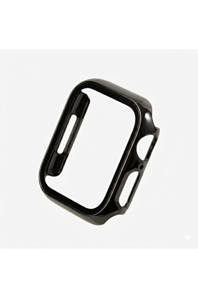 Quse Glossy Chrome Look Apple Watch Series 10/11 46mm Case and Screen Protect...