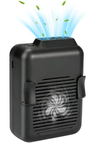 Morvena Picks Ventilator personal Mini Clip Ventilator portabil 6000mAh USB r...