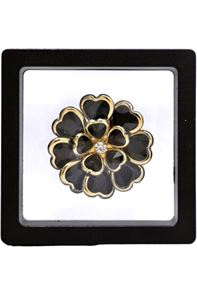 GENERAL Pack of 2 Floral Button Covers, Decorative Cufflinks Without Sewing, ...