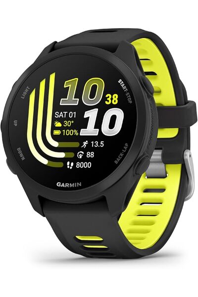Garmin Forerunner 170 Music, GPS Running Smartwatch, Advanced Training Metric...