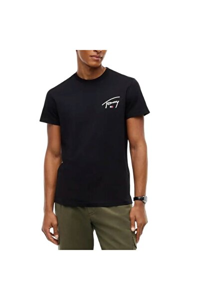 Tommy Hilfiger Tricou TJM SLIM SIGNATURE CHEST TEE EXT