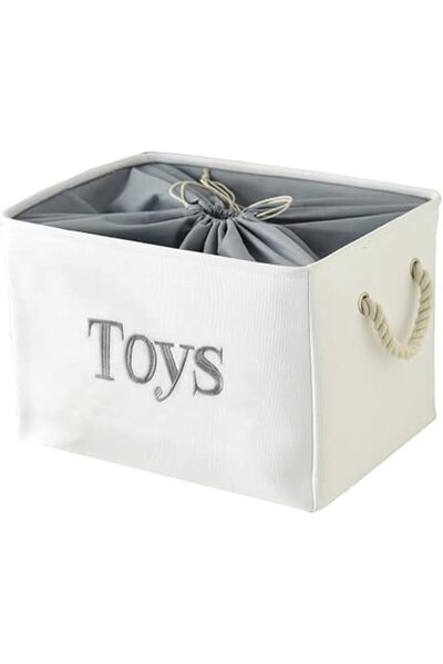 Bukela Large Toy Box, Spacious Toy Storage Bins, Practical Children's Doll St...