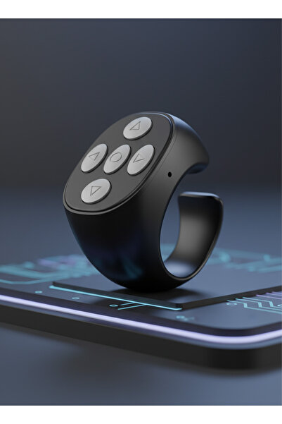 Generic Brand Bluetooth Ring Remote Control for Smartphone Photography, Selfi...