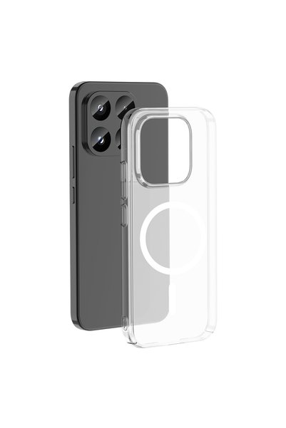 Kılıfist Xiaomi 17 Case Non-Yellowing Ultra Thin Hard Mica Magsafe Camera Raised