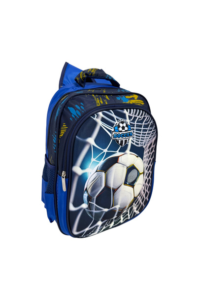 OEM School bag, 38 x 30 x 18 cm, 2 compartments, Soccer model, GS130