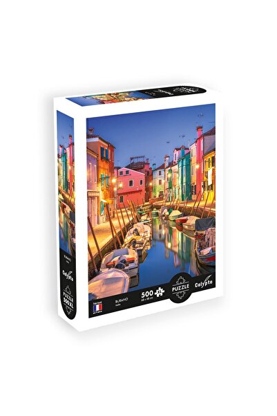 Sentosphere Kartonové puzzle 500 dílků XL formát - Burano, Itálie - Sentosphe...