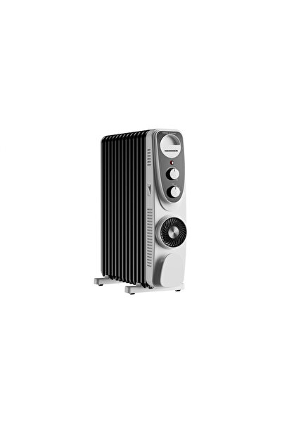 Heinner Calorifer Hoh-Mvt13Wh-Bk, Negru, 125 x 545 mm