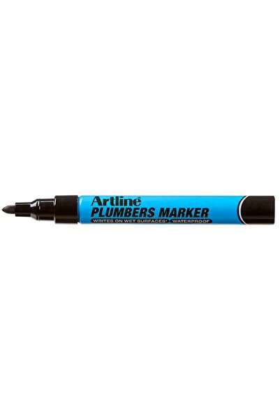 artline Marker, For Plumbers - Black, 1.5 mm