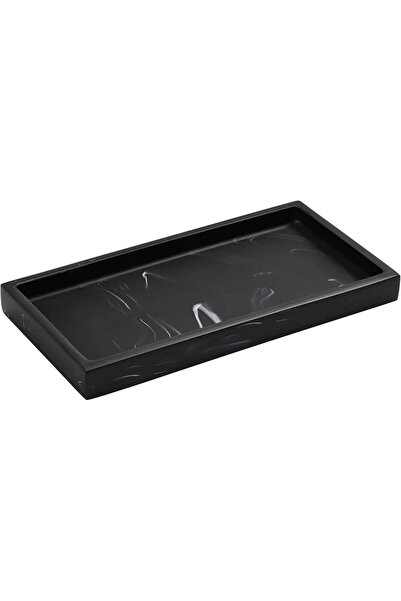 Bukela Bathroom Vanity Tray 8 x 4 inch Resin Dresser Jewelry Ring Dish Tank S...