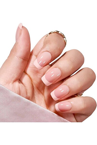 X SPRING أظافر صناعية، 24 قطعة قصيرة من الجل الناعم بتصميم فرنسي، أظافر أكريل...