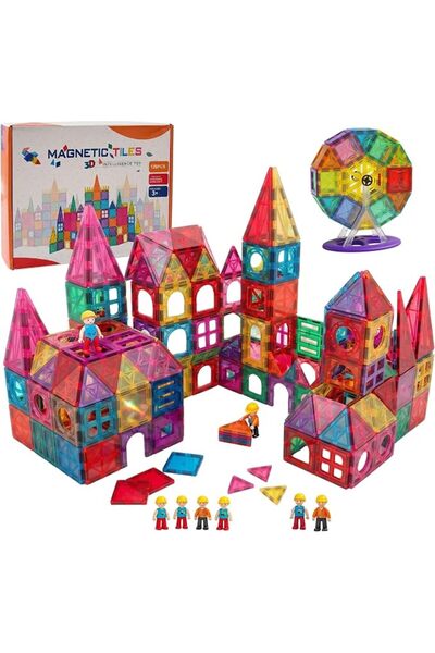 reelegant Magnetic Blocks for Kids 60 Pcs, Large Size Kids Blocks with High Q...