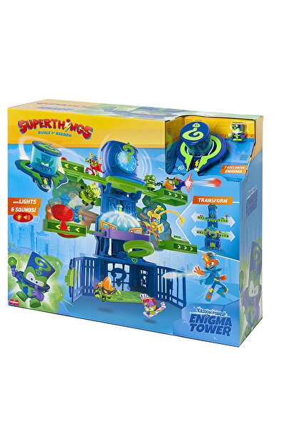 SuperThings Kazoom Power Enigma Kule Dönüşen Oyun Seti| Işıklı & Sesli Alarm ...