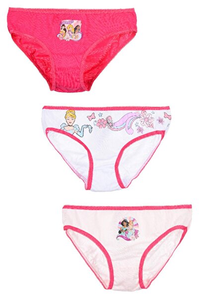 Sun City Fashion Group Σετ κυλοτάκια 3τμχ. κορίτσι "Disney Princess " φούξια-...
