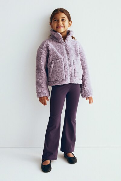H&M Pelüş Spor Ceketi