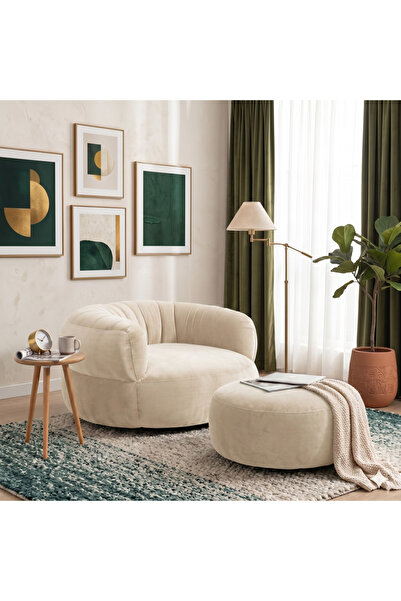 PATARA HOME OASİS Model Berjer Armut koltuk & Oyun Koltuğu