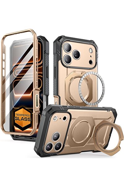 Generic URBAN for iPhone 17 Pro Max Case (UBGrip Pro), [Built-in Tempered Gla...