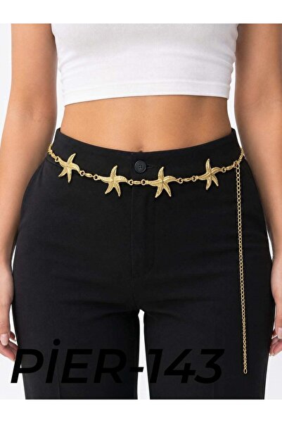 Bozhi Waist Belt Chain Belt Minimal Elegance Meaningful Gift for Special Occa...