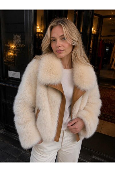 nathia outdoors Women's Fur with Leather Detail