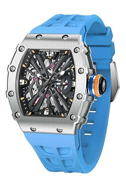 Pagani design Men's quartz sports watch stainless steel watch 50m waterproof ...
