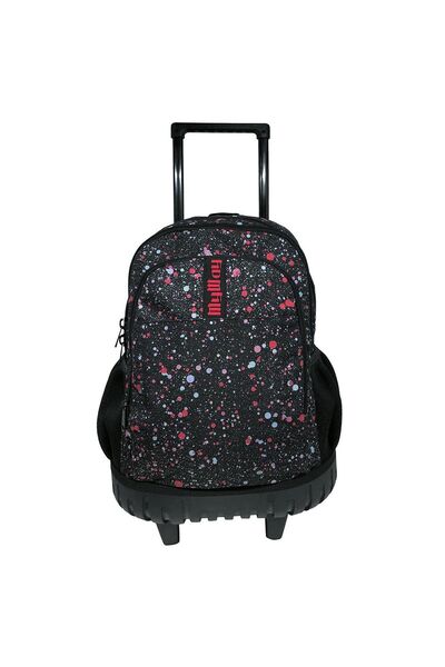 Zâna Casei Rucsac troler negru cu stropi colorați - Culoare și Detaliu - 33x2...