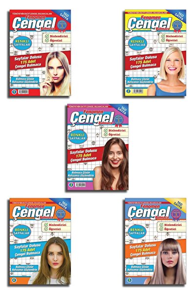 MAXİ Fenomen Çengel Bulmaca 5'li Set