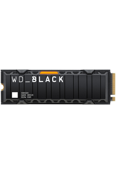 WD SSD NVMe SN850X negru de 2TB, extrem de rapid, PCIe Gen4 x4 M.2, cu radiat...