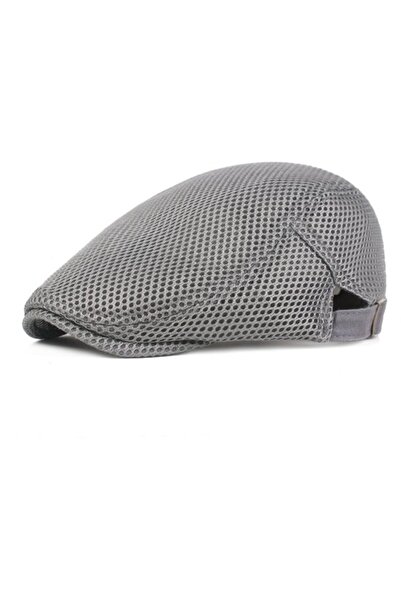 STARSTAR Unisex summer beret navy 55-60cm breathable newsboy flat cap.