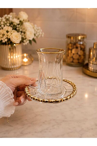 FTH DİZAYN Tea Set Zoe for 6 People