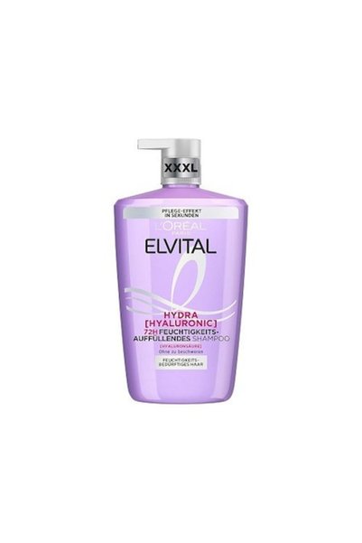 L'Oreal Paris Elvital Hydra Υαλουρονικό Σαμπουάν 1L για όλους τους τύπους μαλ...