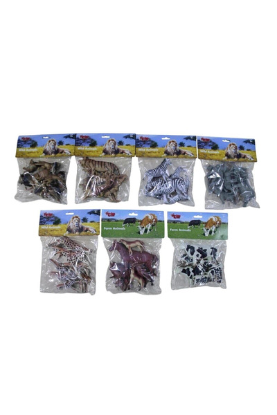 SORA GROUP Sh-P9901-07A 7-Piece Animal Set - 1 Piece of the Model in Stock Wi...