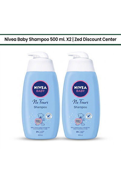 NIVEA Șampon pentru bebeluși 500 ml. X2