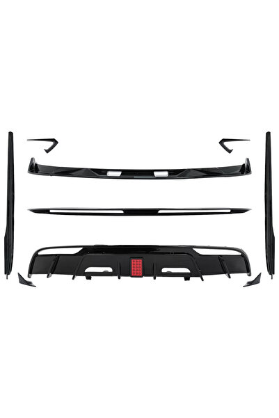 tuningset Extensie kit caroserie Aero, compatibilă cu Tesla Model 3 2023-prez...