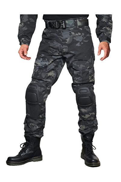 OtherMax FICUHGOC Pantaloni tactici bărbătești cargo cu apărători pentru genu...