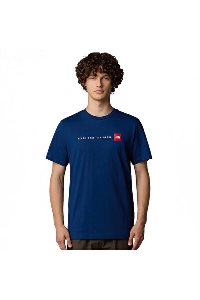 THE NORTH FACE S/S ΜΗΝ ΣΤΑΜΑΤΑΤΕ ΝΑ ΕΞΕΡΕΥΝΑΤΕ ΜΠΛΟΥΖΑΚΙ NF0A87NSD1R-D1R Μπλε