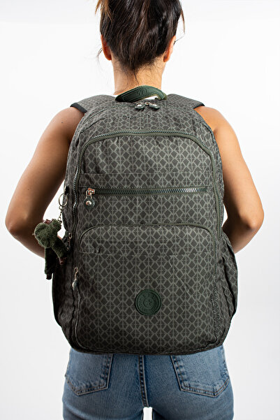 KIRASE Imported Fabric Non-Carcinogenic Large Size Laptop Backpack - with Ple...