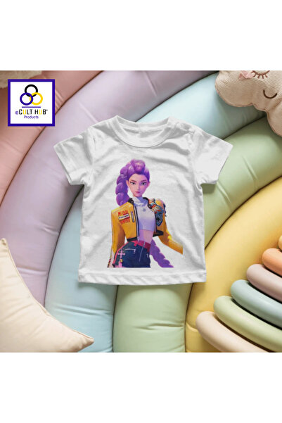 eCult Hub eC μπλουζάκι εμπνευσμένο από την K-POP 2 (HUNTRIX RUMI)