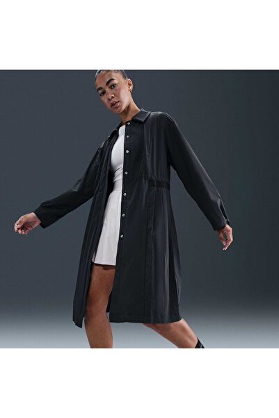 Nike 24.7 Dri-FIT Oversize Siyah Trençkot - KUZEY SPORT