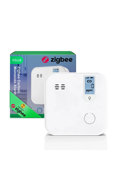 Nous Интелигентен детектор за въглероден оксид E12 Zigbee, Електрохимичен сен...