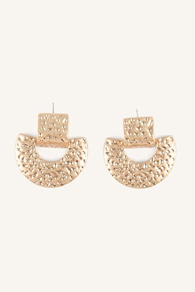 DeFacto Tattoo Textured Geometric Women's Earrings I1587Axns