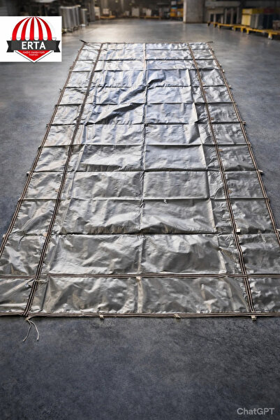 erta 2.5 METRE X 3.5 METRE ÇİFT SIRA LASTİKLİ KAMYON-KAMYONET-TIR RÖMORK ÇADI...
