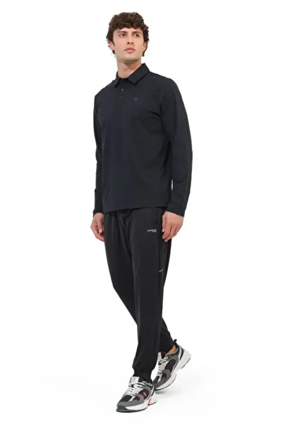 lumberjack Men's Black Sweatpants ml Gabriel 22Itl1406